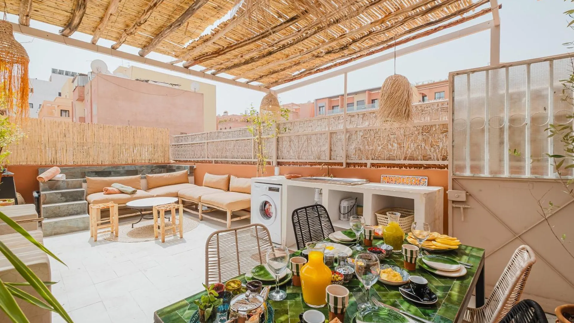 Heart Of Gueliz - Riad With Rooftop & Heated Pool Marrakesh Morocco